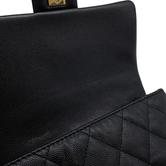 CHANEL Mini Matelasse ChainShoulder Bag Calfskin Black - Picture 6 of 14